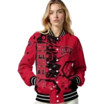 customized unlv rebels hexagon cluster red black varsity jacket best selling.webp