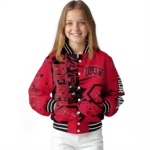 customized unlv rebels hexagon cluster red black varsity jacket best selling.webp