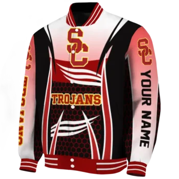 customized usc trojans mesh effect red black varsity jacket best selling.webp