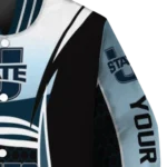 customized utah state aggies mesh effect navy black varsity jacket best selling.webp