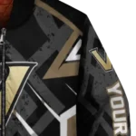customized vanderbilt commodores chevron angles black bomber jacket best selling
