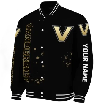 customized vanderbilt commodores hexagon cluster black varsity jacket best selling.webp