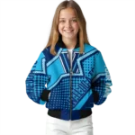 customized villanova wildcats star burst navy bomber jacket best selling