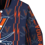 customized virginia cavaliers bolt stripe blue varsity jacket best selling.webp
