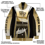 customized wake forest demon deacons mesh effect gold black varsity jacket best selling.webp