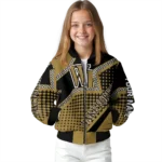 customized wake forest demon deacons star burst gold bomber jacket best selling