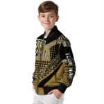 customized wake forest demon deacons star burst gold bomber jacket best selling