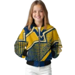 customized west virginia mountaineers star burst blue bomber jacket best selling