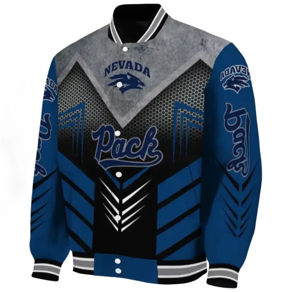 nevada wolf pack arrow layer blue black varsity jacket best selling.webp
