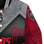 new mexico lobos arrow layer red black varsity jacket best selling.webp
