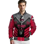 northern illinois huskies arrow layer red black varsity jacket best selling.webp