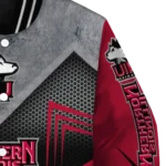 northern illinois huskies arrow layer red black varsity jacket best selling.webp