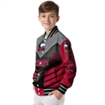 northern illinois huskies arrow layer red black varsity jacket best selling.webp