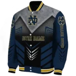 notre dame fighting irish arrow layer navy black varsity jacket best selling.webp