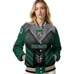 ohio bobcats arrow layer green black varsity jacket best selling.webp
