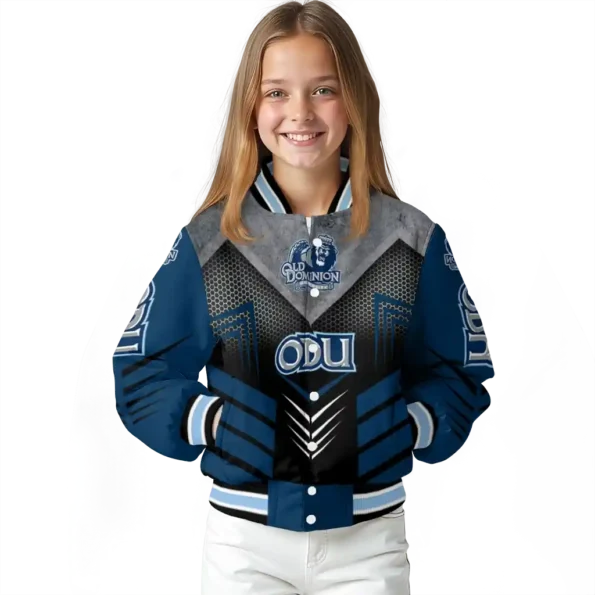 old dominion monarchs arrow layer blue black varsity jacket top rated.webp