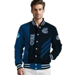 old dominion monarchs triple side stripes blue black varsity jacket best selling.webp
