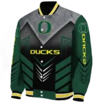 oregon ducks arrow layer green black varsity jacket best selling.webp