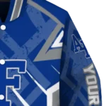 personalized air force falcons chevron angles blue varsity jacket best selling.webp