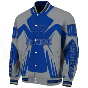 personalized air force falcons spider mark blue grey varsity jacket best selling.webp