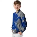 personalized air force falcons spider mark blue grey varsity jacket best selling.webp