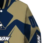 personalized akron zips spider mark blue gold varsity jacket best selling.webp