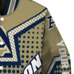 personalized akron zips star burst blue varsity jacket best selling.webp