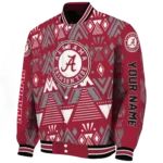 personalized alabama crimson tide pyramid shapes crimson varsity jacket best selling.webp