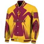 personalized arizona state sun devils spider mark maroon gold varsity jacket best selling.webp