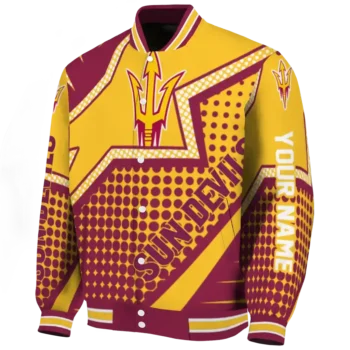 personalized arizona state sun devils star burst maroon varsity jacket best selling.webp