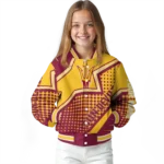 personalized arizona state sun devils star burst maroon varsity jacket best selling.webp
