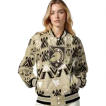 personalized army black knights pyramid shapes gold varsity jacket best selling.webp