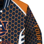personalized auburn tigers hexagon grid navy blue varsity jacket best selling.webp
