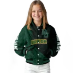 personalized baylor bears hexagon mesh green black varsity jacket best selling.webp