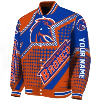 personalized boise state broncos star burst orange varsity jacket best selling.webp