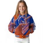 personalized boise state broncos star burst orange varsity jacket best selling.webp
