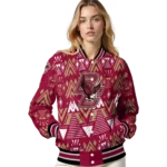 personalized boston college eagles pyramid shapes maroon varsity jacket best selling.webp