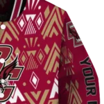 personalized boston college eagles pyramid shapes maroon varsity jacket best selling.webp