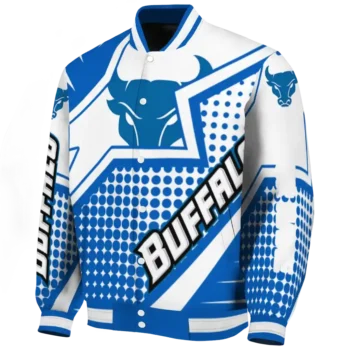 personalized buffalo bulls star burst royal blue varsity jacket best selling.webp