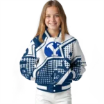 personalized byu cougars star burst blue varsity jacket best selling.webp
