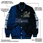 personalized california golden bears hexagon mesh blue black varsity jacket best selling.webp