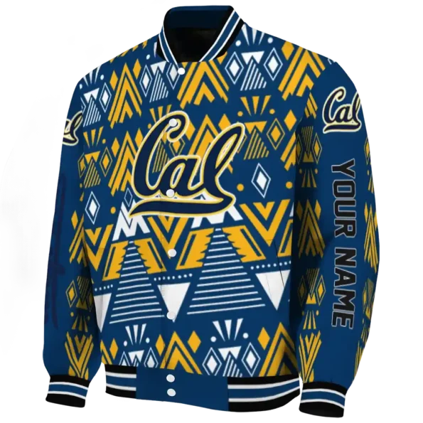 personalized california golden bears pyramid shapes blue varsity jacket best selling.webp