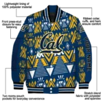 personalized california golden bears pyramid shapes blue varsity jacket best selling.webp