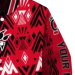 personalized cincinnati bearcats pyramid shapes red varsity jacket best selling.webp