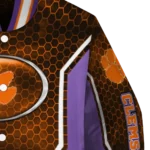 personalized clemson tigers power plate orange varsity jacket best selling.webp