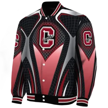 personalized colgate raiders mesh chest gray black varsity jacket best selling.webp