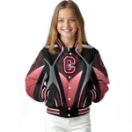 personalized colgate raiders mesh chest gray black varsity jacket best selling.webp