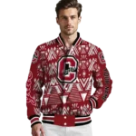 personalized colgate raiders pyramid shapes maroon varsity jacket best selling.webp