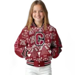 personalized colgate raiders pyramid shapes maroon varsity jacket best selling.webp