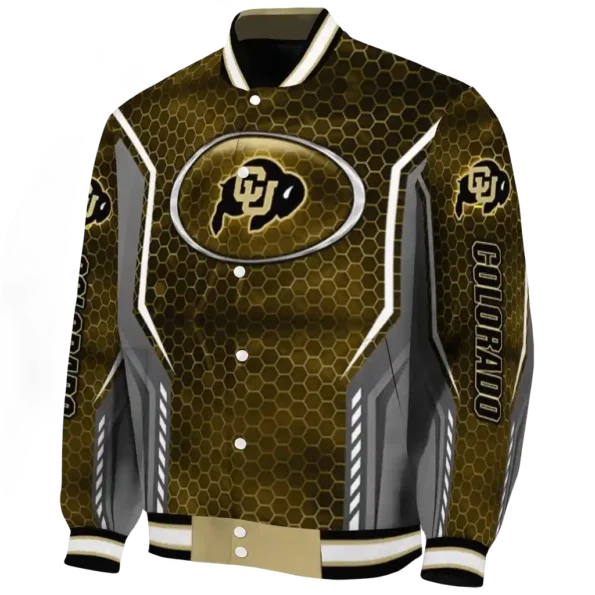 personalized colorado buffaloes power plate gold varsity jacket best selling.webp